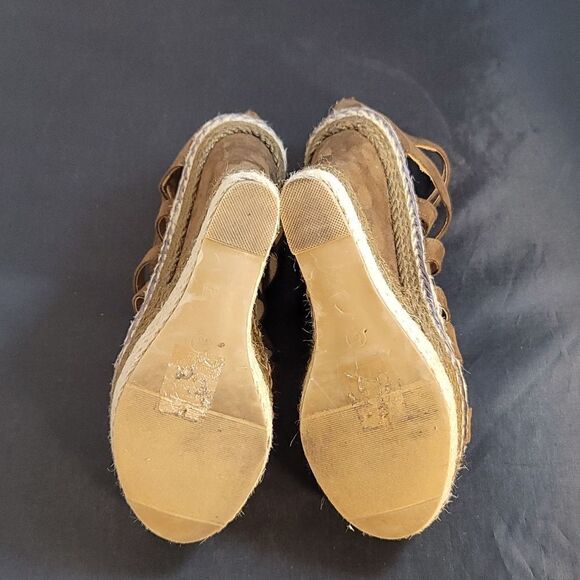 DESINE BY JACOBIES WEDGE MULTI-STRAPS OPEN TOE WOMEN"S SANDAL - Picture 11 of 12